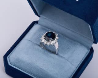 ทองขาว 18K แหวน — 3