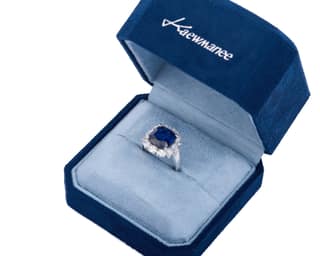ทองขาว 18K แหวน — 6