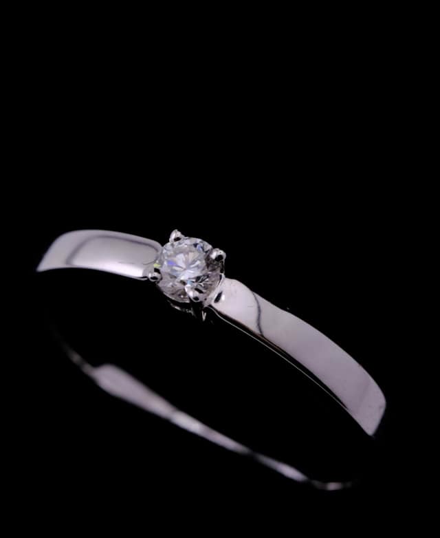 ทองขาว 18K แหวน